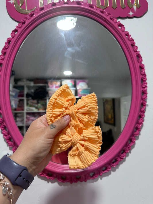 Orange ruffle - Headwraps