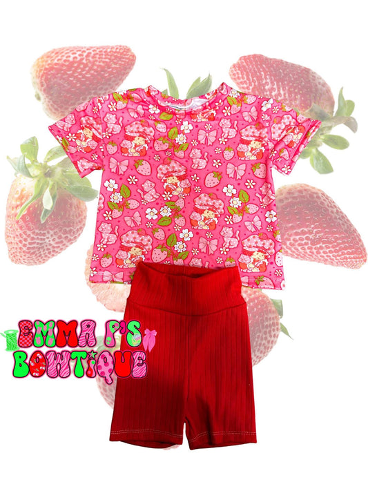 Boxy Tee & Bikers 18/24m -RTS