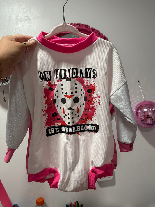 6/9m - 9/12m Sweater Romper -RTS